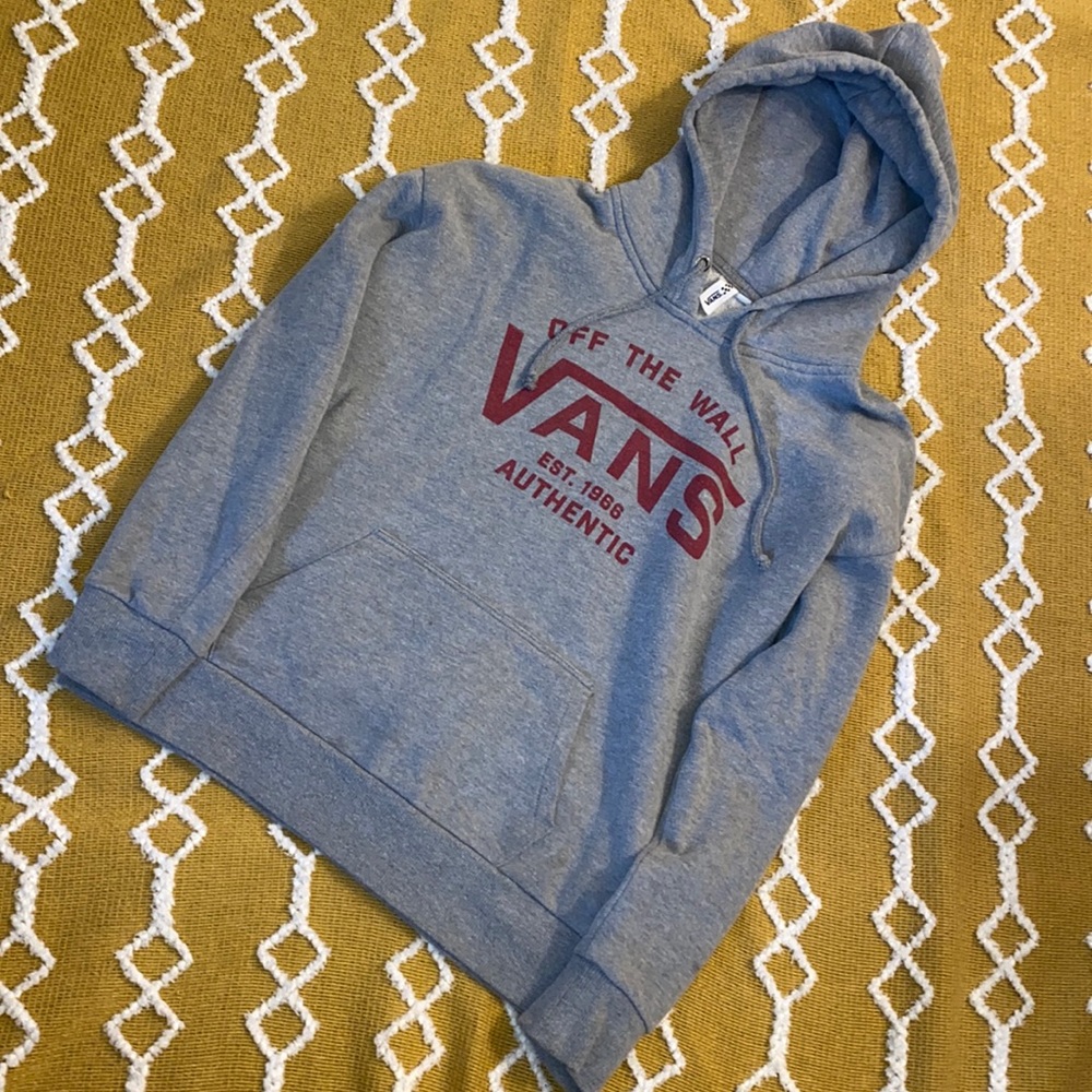 Women’s Vans grey hoodie